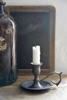 Chandelier en laiton ancien - H: 10cm - réf : 574310 Chandelier en laiton ancien - H: 10cm - réf : 574310