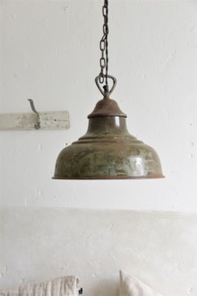 Lampe suspendue avec chaine - Diamètre : 35 cm  - Réf : 574326 Lampe suspendue avec chaine - Diamètre : 35 cm - Réf : 574326