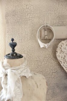 Vernis Effet craquelé pour mobilier et mur - 200 ml - Réf. 700091 Vernis Effet craquelé pour mobilier et mur - 200 ml - Réf. 700091 - Réalisation sur mur