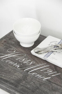 Pochoir à usage unique "Henri Monnet" - 12 x 35 cm - Réf. 350916 Pochoir à usage unique - Henri Monnet - 12 x 35cm - Réf. 350916