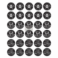 Transfert boutons - Français  fond noir - FRENCH NOIR - Réf. 655350635794 Re-design Transfert boutons - 8,5" x 10,5" - Français fond noir - FRENCH NOIR - Réf. 655350635794