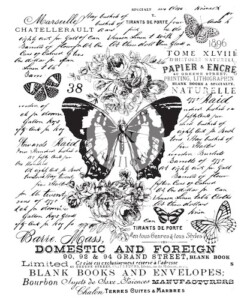 BUTTERFLY BOTANIC - Papillon Botanique - 16 " x 23" - 40,64 x 58,42 cm- Réf. 655350640828 Maisie & Willow Decor Transferts Redesigne - BUTTERFLY BOTANIC - Papillon Botanique - 16 " x 23" - 40,64 x 58,42 cm- Réf. 655350640828